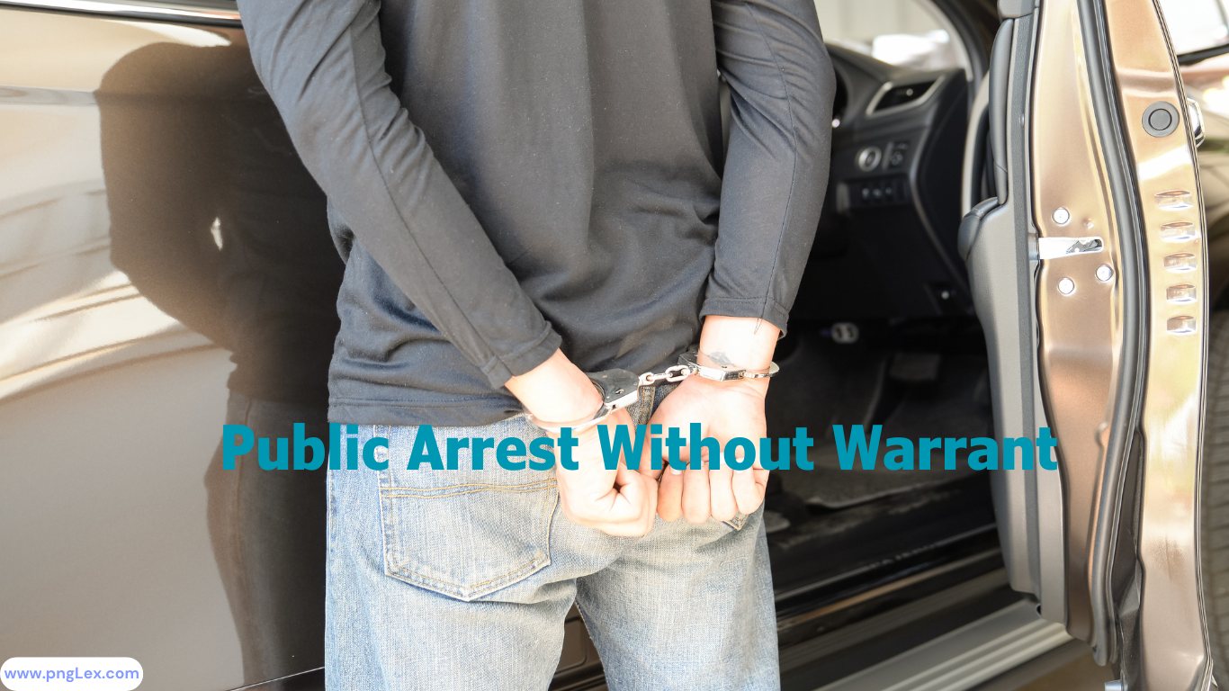 Public Arrest Without Warrant